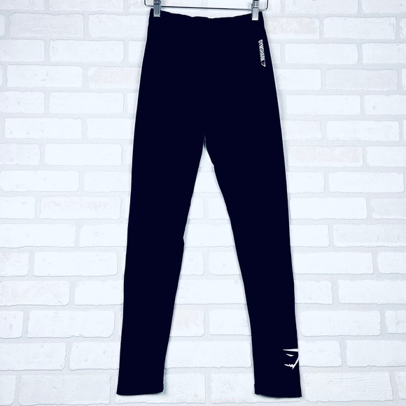 Gymshark Women's Black Training Workout Fitness Activewear Leggings Size Small - Picture 1 of 12